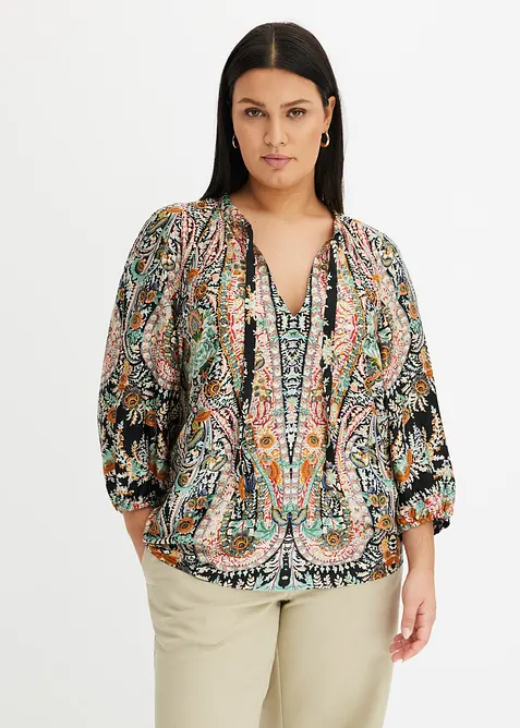 Gedessineerde tuniekblouse, bonprix