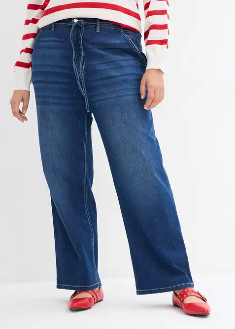 Straight jeans, high waist, bonprix