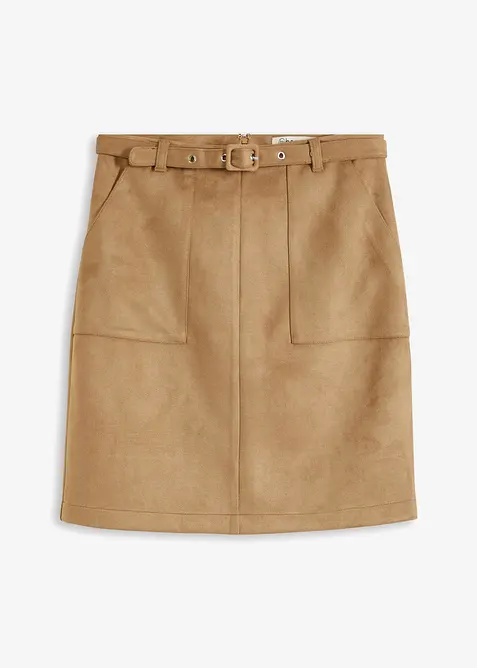 Imitatieleren rok, bonprix