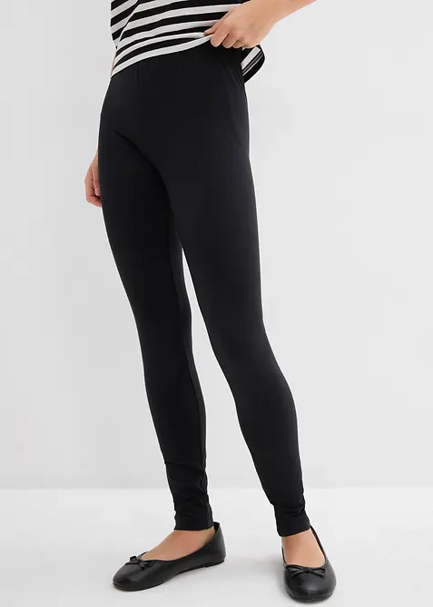 Legging met biologisch katoen (set van 2), bonprix