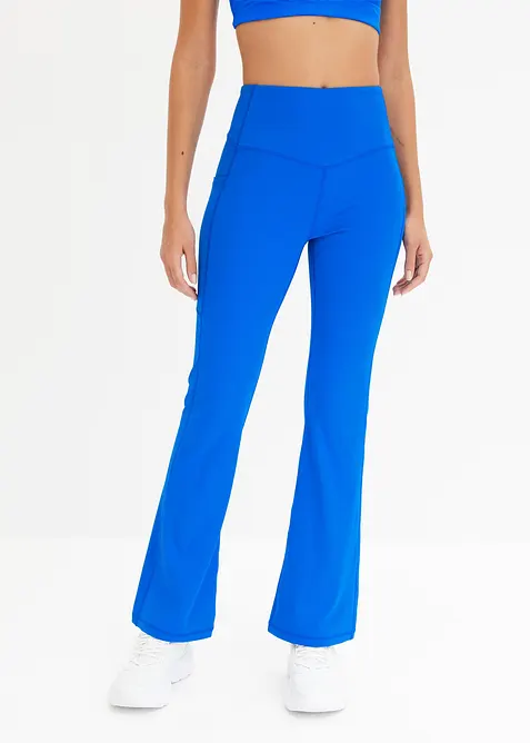 Comfort sportlegging met telefoonzak, bootcut, bonprix