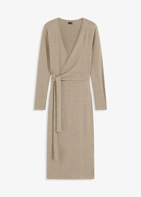 Gebreide midi jurk, bonprix