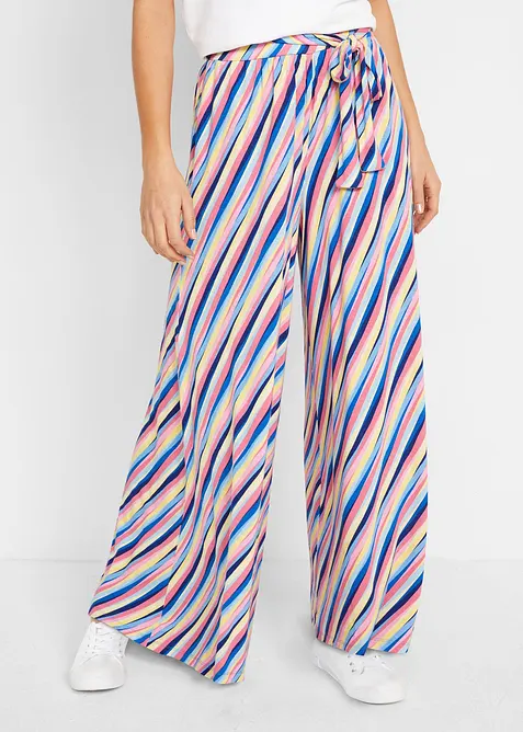 Jersey palazzobroek van zachte viscosemix, bonprix