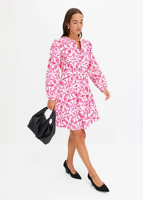 Gedessineerde jurk, bonprix