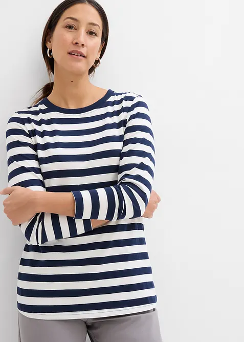 Longsleeve van biologisch katoen, bonprix