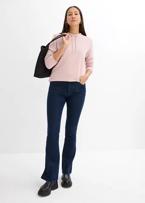 Sweater met split, bonprix