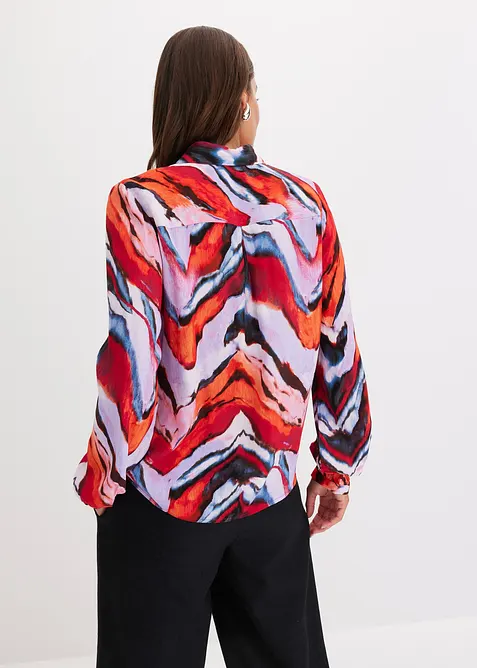 Gedessineerde blouse, bonprix