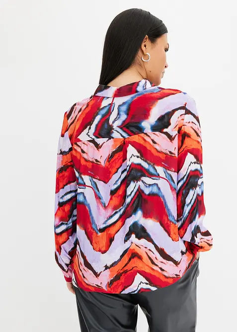 Gedessineerde blouse, bonprix