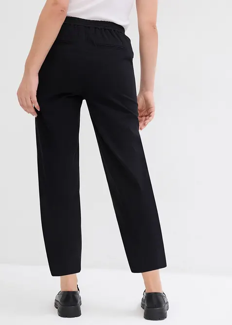 Slip-on broek van katoenmix, bonprix