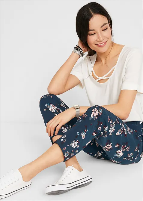 Viscose instapbroek met comfortband, bonprix