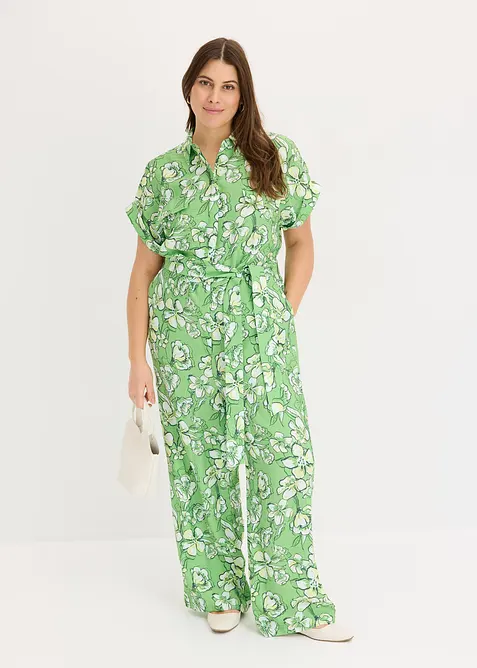 Jumpsuit van soepele viscosemix, bonprix
