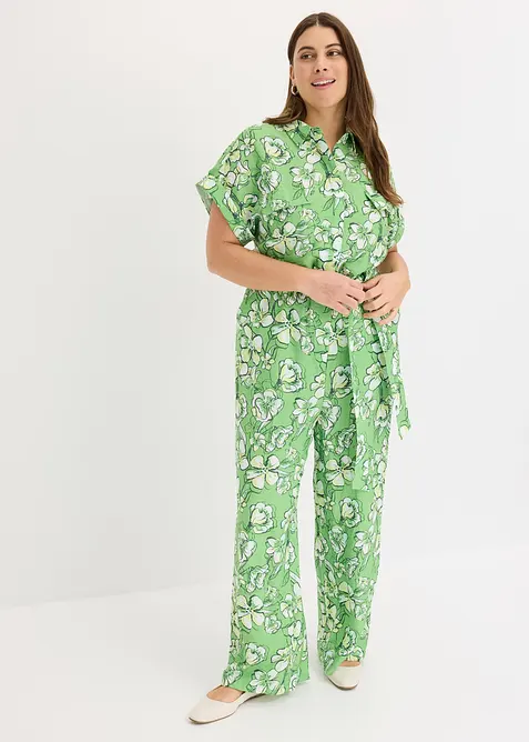 Jumpsuit van soepele viscosemix, bonprix