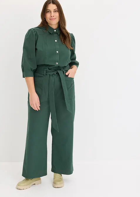 Jumpsuit met pofmouwen, bonprix