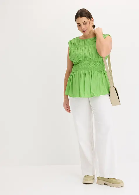 Blousetop van zachte viscosemix, bonprix