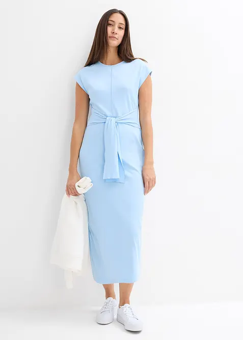 Midi jurk van jersey, bonprix