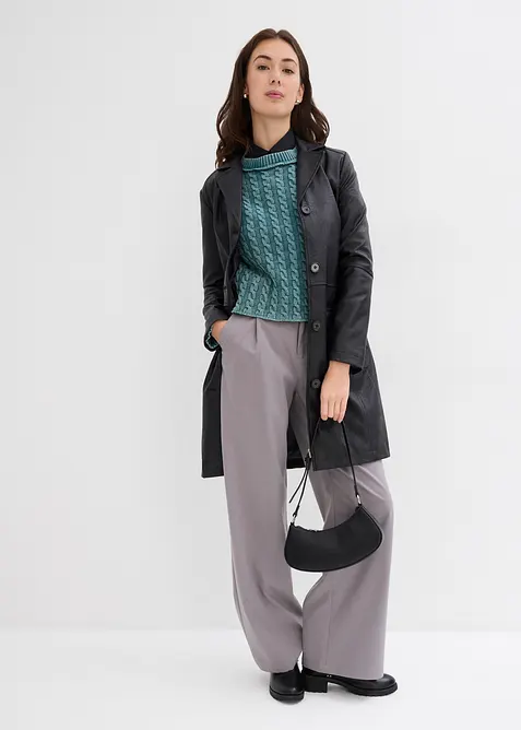 Oversized trui van puur katoen, bonprix