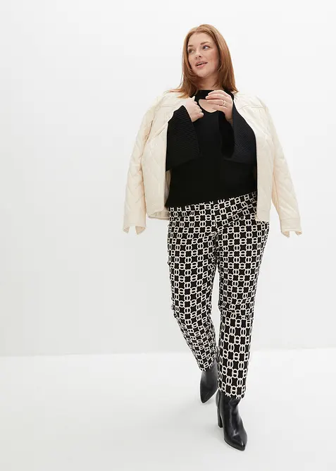 Bengaline stretch broek, bonprix