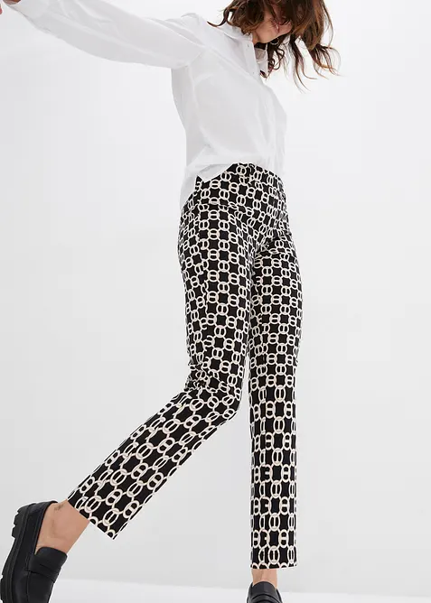 Bengaline stretch broek, bonprix