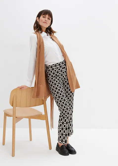 Bengaline stretch broek, bonprix