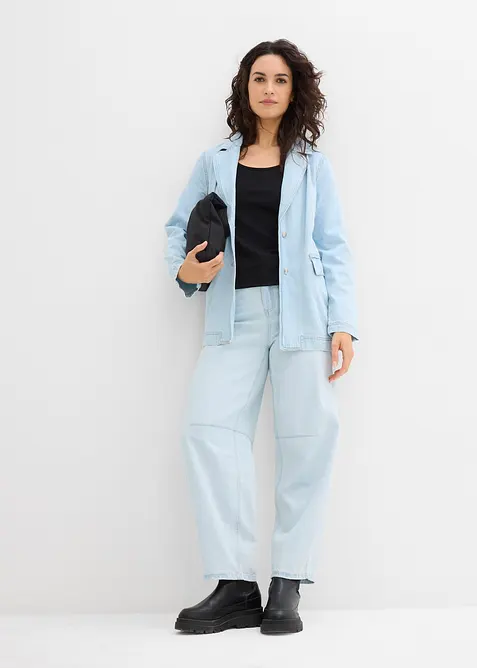 T-shirt met diepe halslijn achter, bonprix