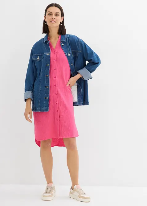 Overhemdjurk van katoen, bonprix