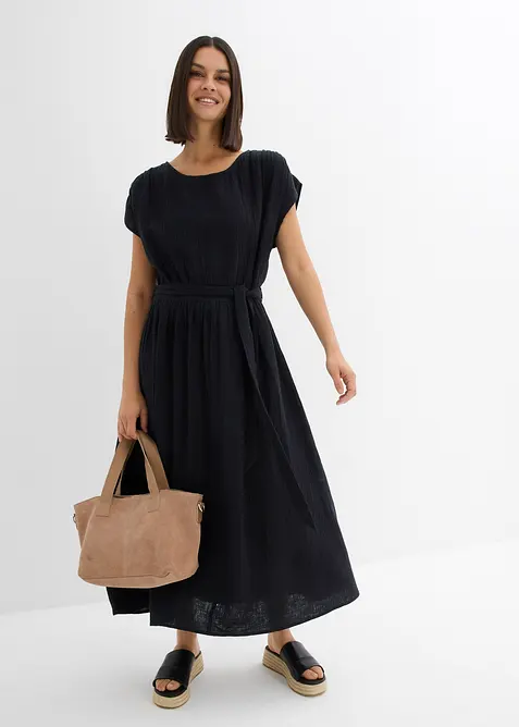 Midi jurk van katoen, bonprix