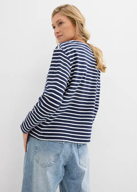 Sweater van gestructureerd materiaal, bonprix