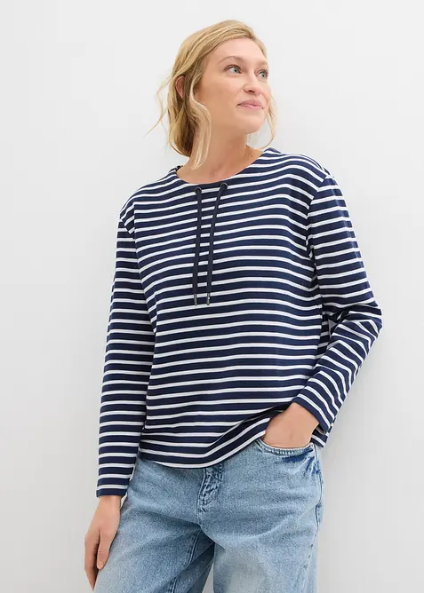 Sweater van gestructureerd materiaal, bonprix