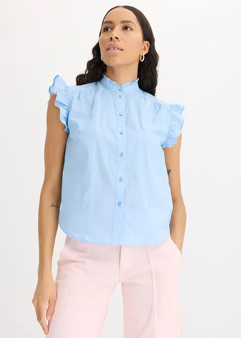 Licht blouse zonder mouwen, bonprix