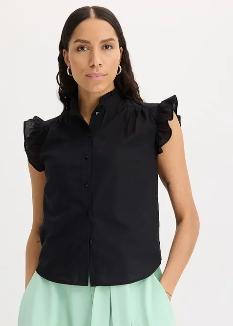 Licht blouse zonder mouwen, bonprix