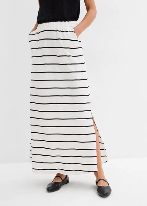 Maxi rok van biologisch katoen, bonprix