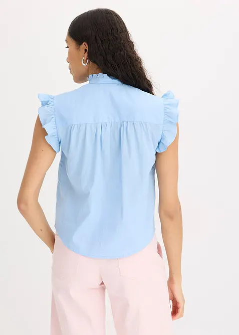 Licht blouse zonder mouwen, bonprix