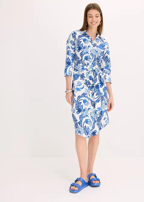 Overhemdjurk van katoenmix, bonprix