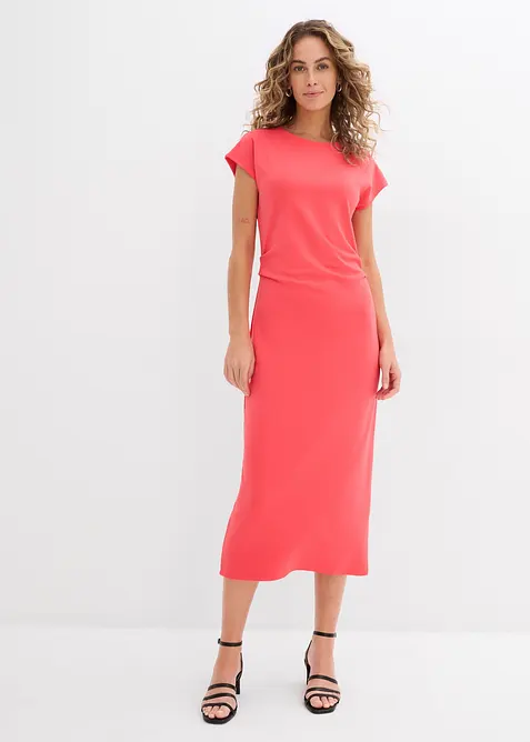 Midi jurk van soepel vallende viscose, bonprix