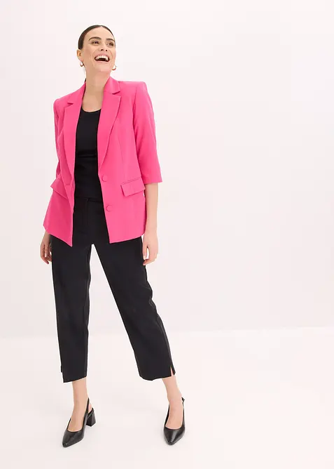Blazer met modieus geaccentueerde schouders, bonprix