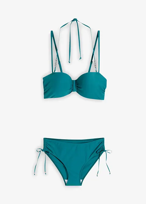 Balconette bikini met extra halter bandje (2-dlg. set), bonprix
