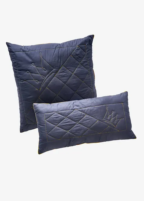 Microvezel kussen met kroon, medium, bonprix