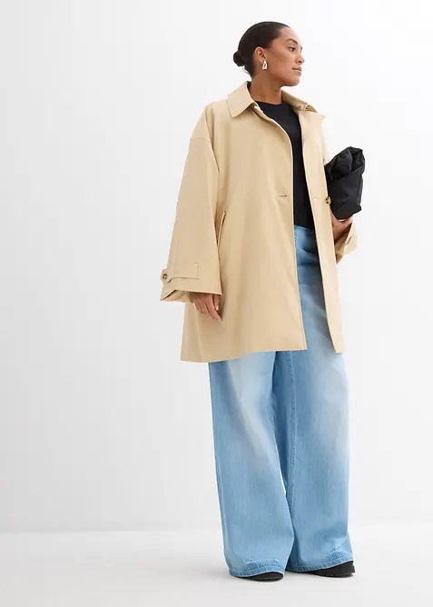 Trenchcoat in A-lijn, bonprix