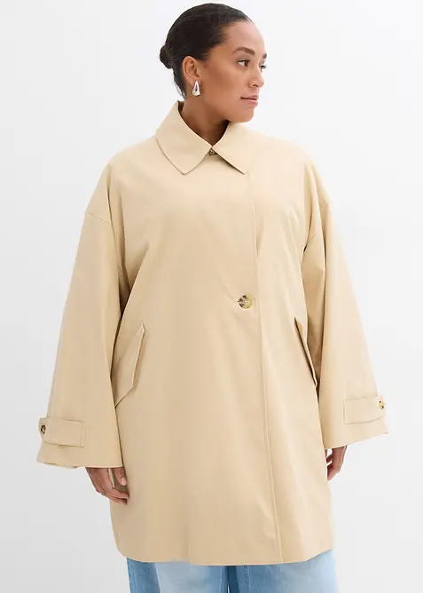 Trenchcoat in A-lijn, bonprix