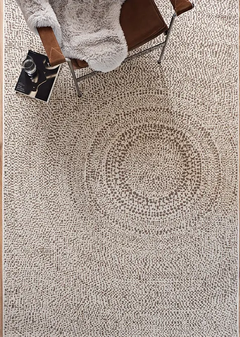 Binnen- en buitenkleed met rond motief, bonprix