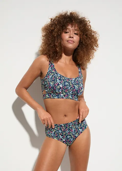 Bralette bikini met gerecycled polyamide (2-dlg. set), bonprix