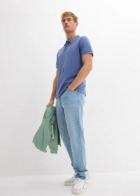 Piqu&eacute;-poloshirt van biologisch katoen, bonprix