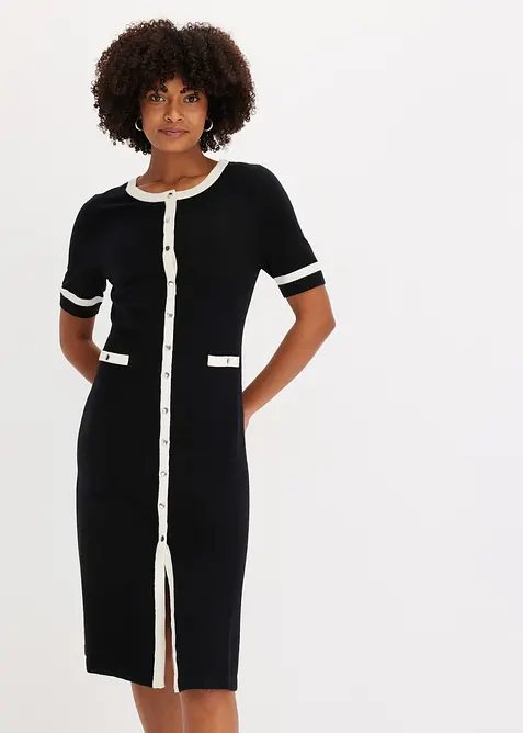 Gebreide jurk, bonprix