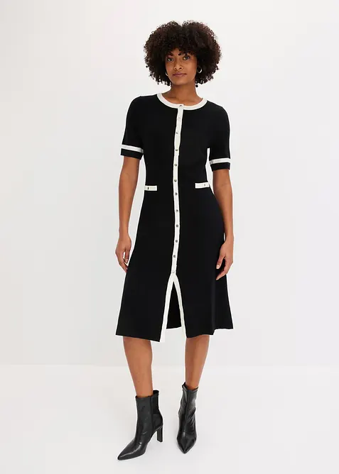 Gebreide jurk, bonprix