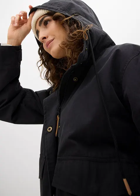 Tussenjas met capuchon, bonprix