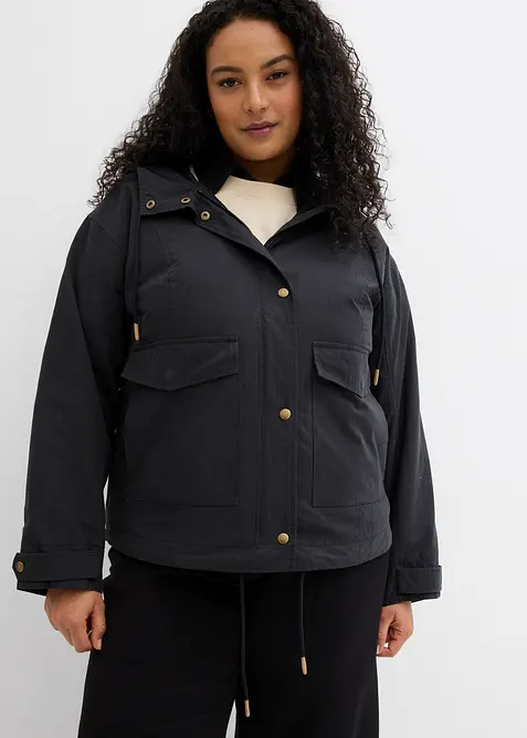 Tussenjas met capuchon, bonprix