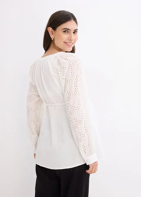 Zwangerschapsblouse van mousseline, bonprix