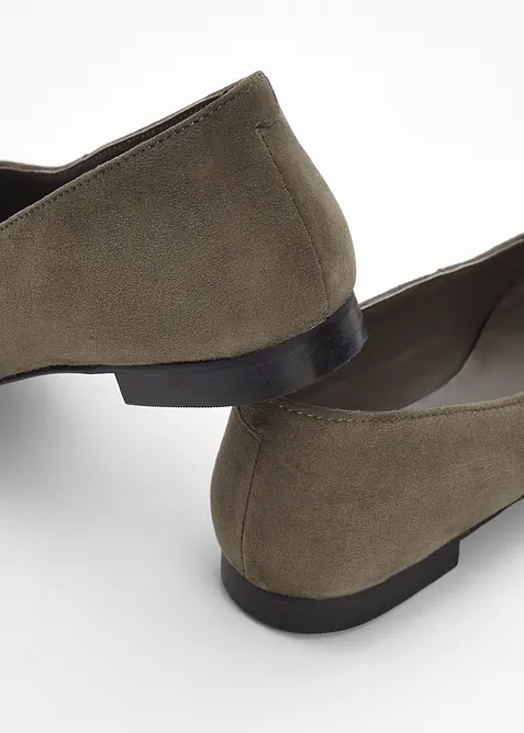 Ballerina's van leer, bonprix