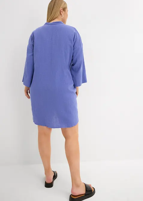 Overhemdjurk van mousseline, bonprix