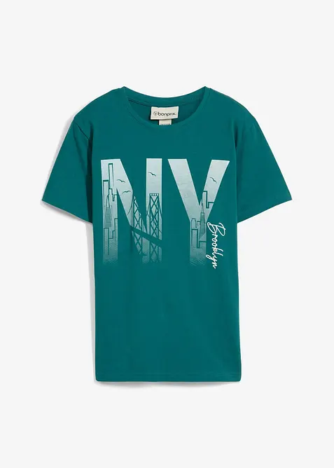 T-shirt van biologisch katoen, bonprix